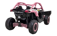 Elektrinis Buggy Maverick Turbo RR, Pink-Elektromobiliai vaikams, Keturračiai ir bagiai-e-vaikas