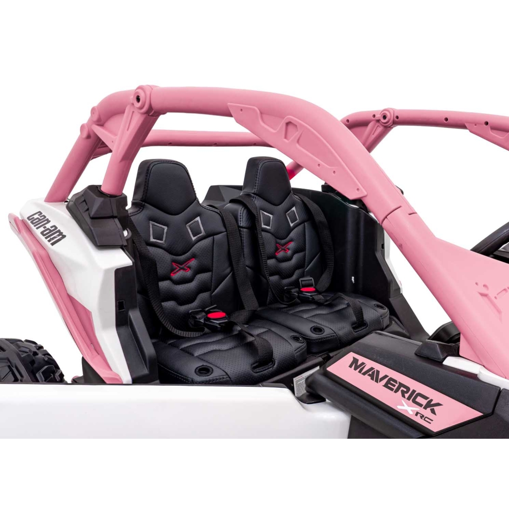 Elektrinis Buggy Maverick Turbo RR, Pink-Elektromobiliai vaikams, Keturračiai ir bagiai-e-vaikas