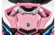 Elektrinis Buggy Maverick Turbo RR, Pink-Elektromobiliai vaikams, Keturračiai ir bagiai-e-vaikas