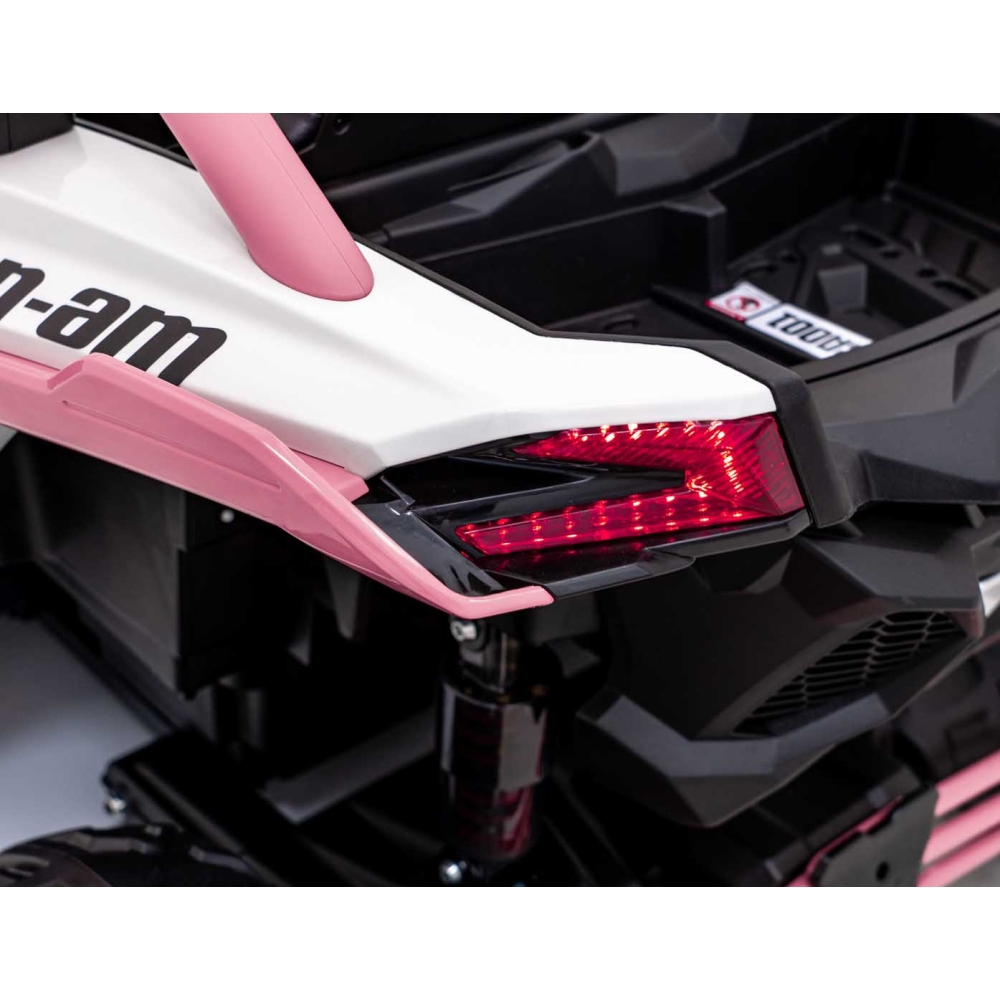 Elektrinis Buggy Maverick Turbo RR, Pink-Elektromobiliai vaikams, Keturračiai ir bagiai-e-vaikas