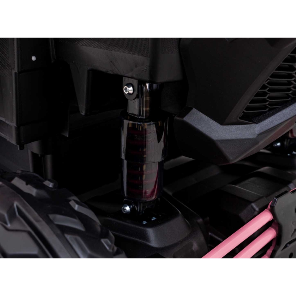 Elektrinis Buggy Maverick Turbo RR, Pink-Elektromobiliai vaikams, Keturračiai ir bagiai-e-vaikas
