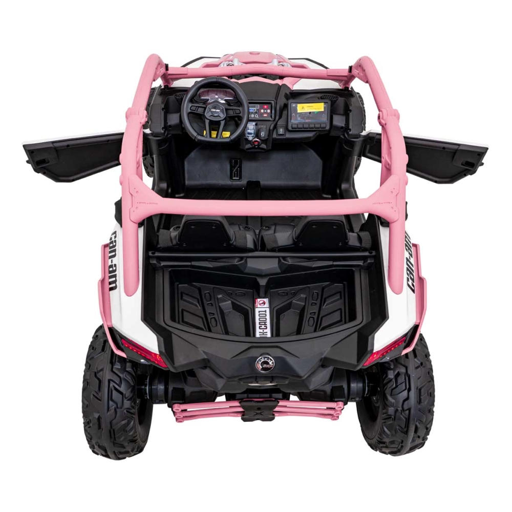 Elektrinis Buggy Maverick Turbo RR, Pink-Elektromobiliai vaikams, Keturračiai ir bagiai-e-vaikas