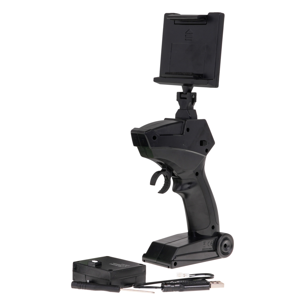 Visureigis su kamera MEGA Crawler PIONEER, raudonas-Žaislai, Auto ir transporto žaislai, Valdomos radijo bangomis-e-vaikas