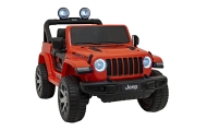 Elektromobilis Jeep Wrangler Rubicon, Orange-Elektromobiliai vaikams, Visureigiai-e-vaikas