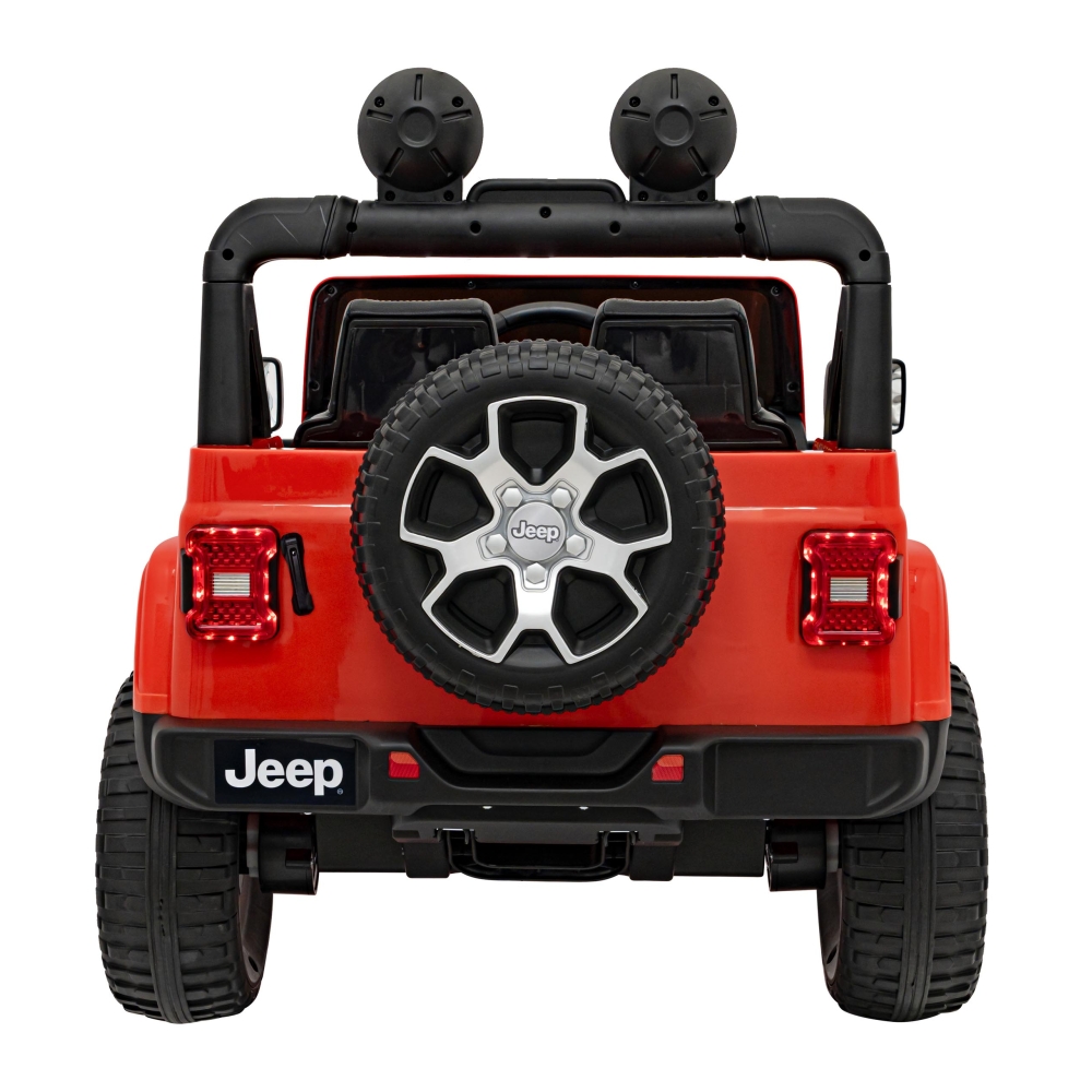Elektromobilis Jeep Wrangler Rubicon, Orange-Elektromobiliai vaikams, Visureigiai-e-vaikas