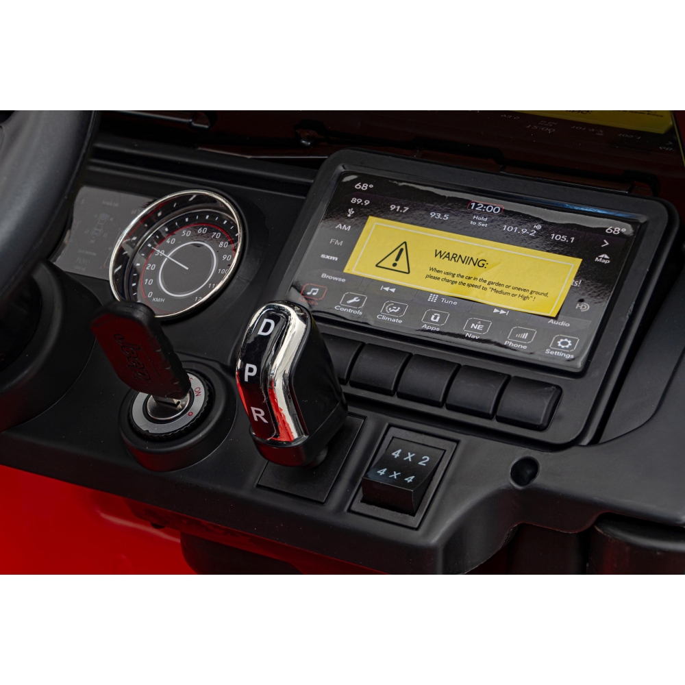 Elektromobilis Jeep Wrangler Rubicon, Orange-Elektromobiliai vaikams, Visureigiai-e-vaikas
