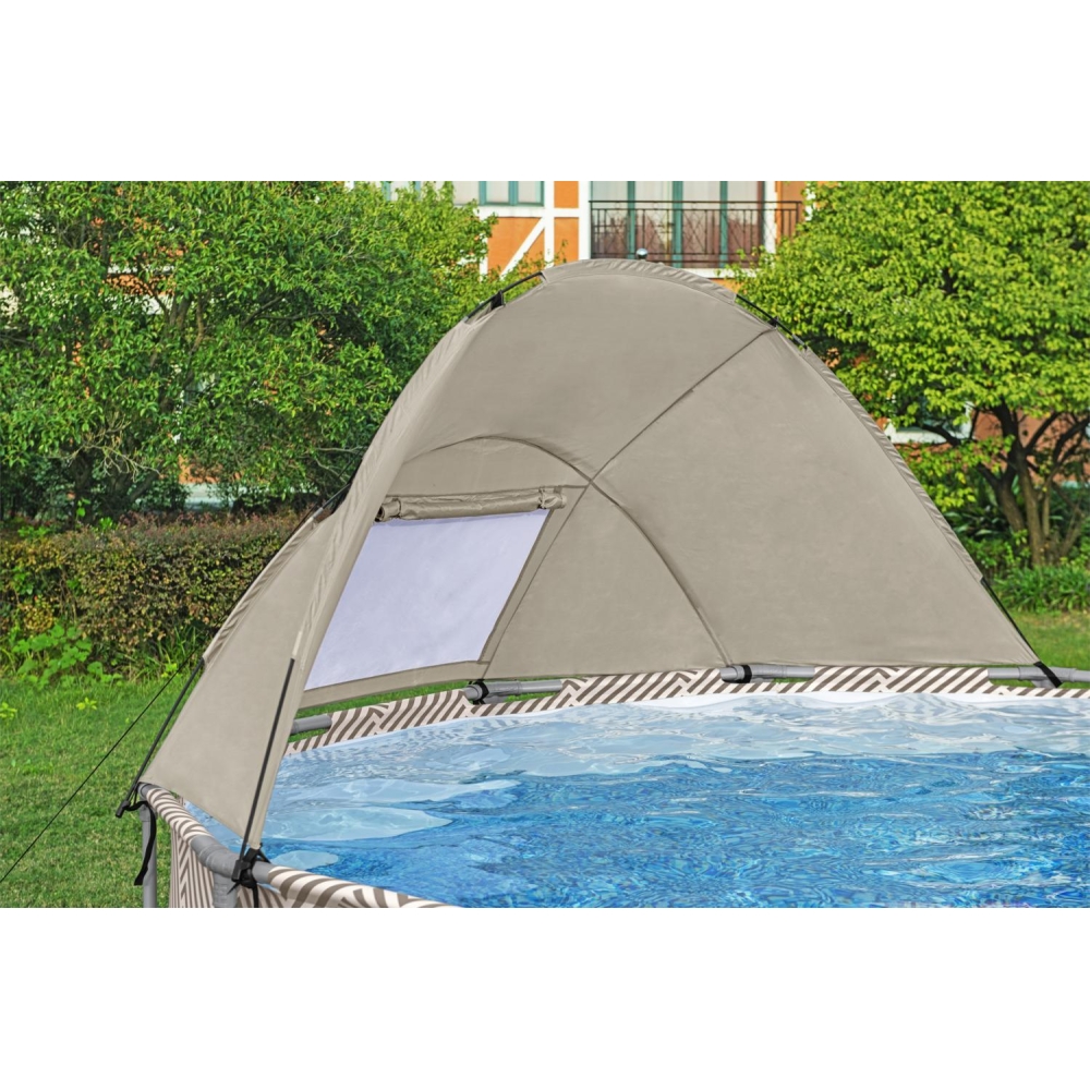 Basen ogrodowy stelażowy 396 x 107 cm 11w1 Bestway 561FY