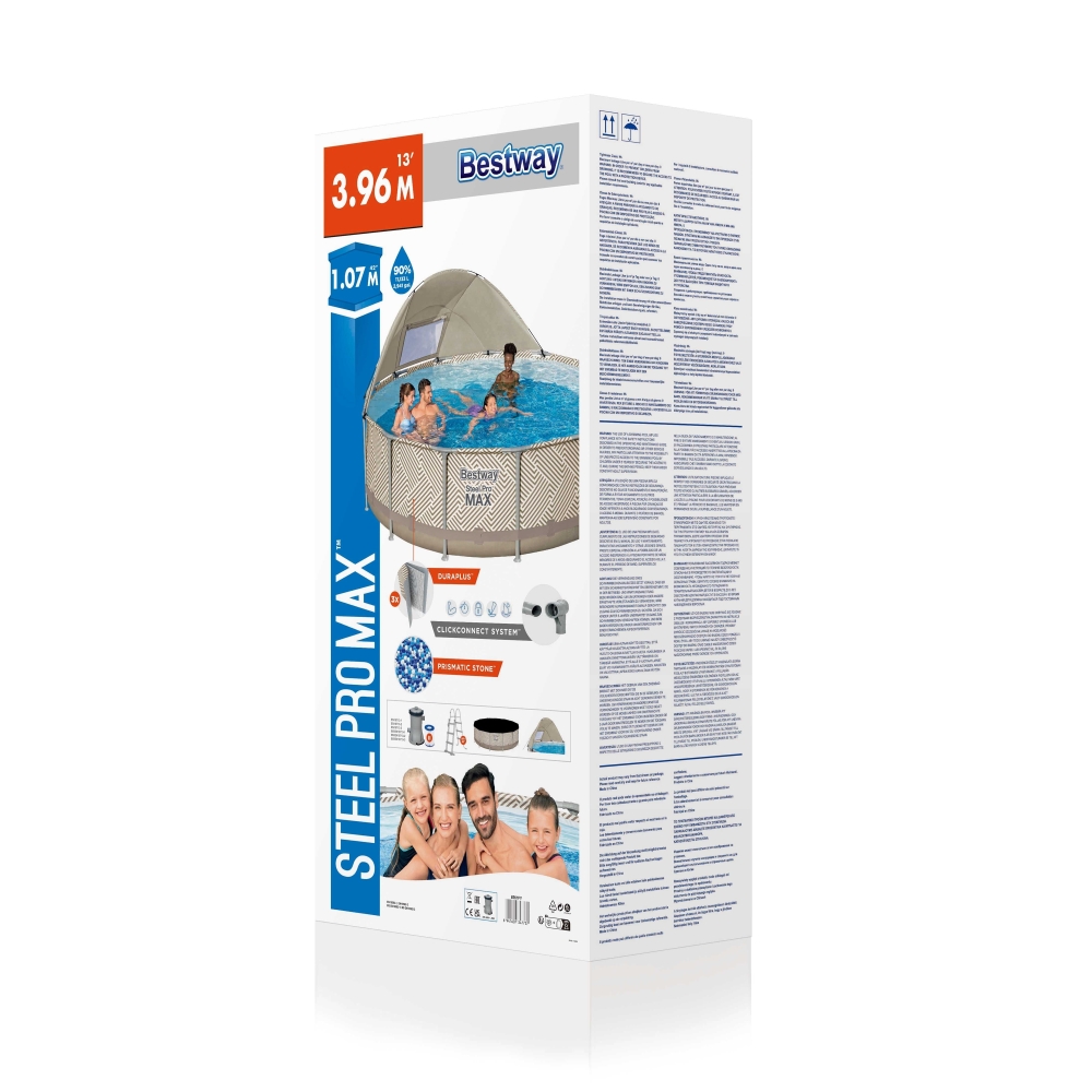 Sodo rėminis baseinas 396 x 107 cm 11in1 Bestway 561FY