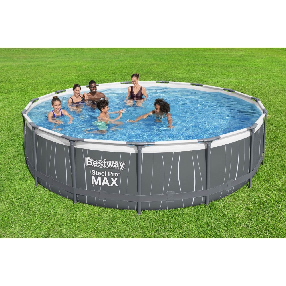 BESTWAY 15FT 457x107 cm SteelPRO stelažas Baseinas