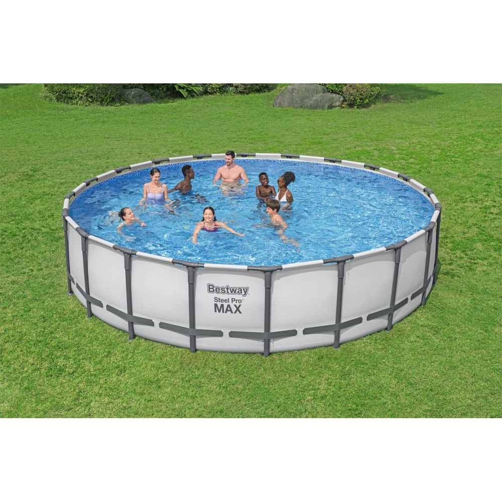 Stovas baseinas 20FT 610x132 cm SteelPRO BESTWAY