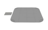 Apsauginis kilimėlis Lay-Z-Spa Jacuzzi BESTWAY Puzzle + siurblio kilimėlis 25 el.