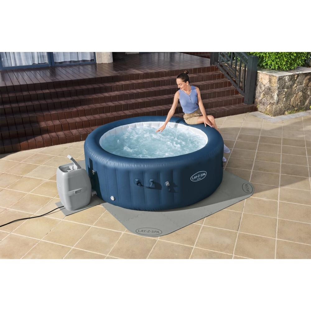 Apsauginis kilimėlis Lay-Z-Spa Jacuzzi BESTWAY Puzzle + siurblio kilimėlis 25 el.