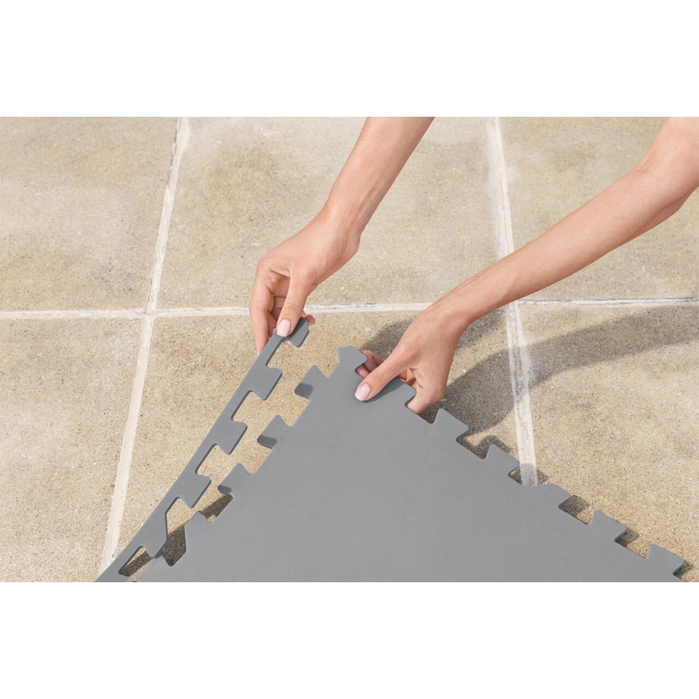 Apsauginis kilimėlis Lay-Z-Spa Jacuzzi BESTWAY Puzzle + siurblio kilimėlis 25 el.
