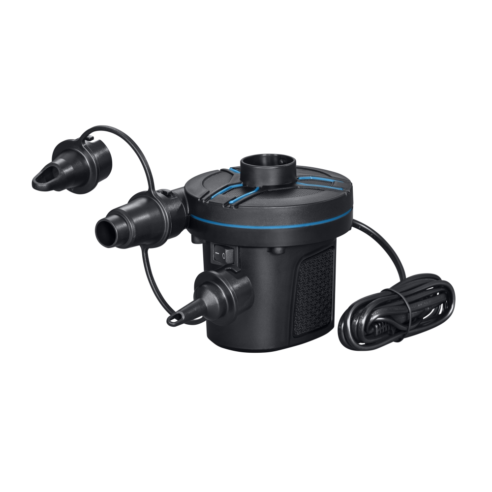 Elektrinis siurblys Bestway pripučiamiems priedams + 3 keičiami antgaliai