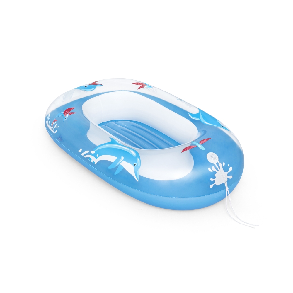Pripučiamas delfinų plaukimo pontonas vaikams 3+ BESTWAY 102x69cm