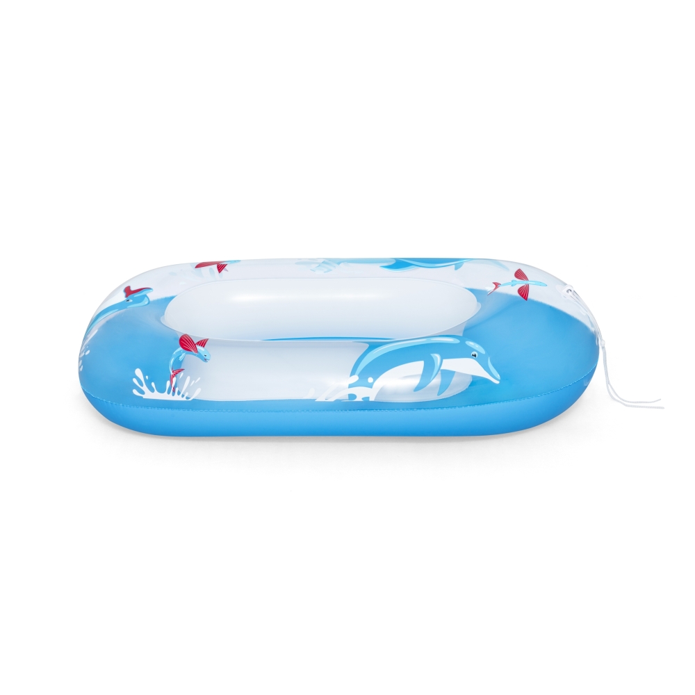 Pripučiamas delfinų plaukimo pontonas vaikams 3+ BESTWAY 102x69cm