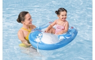 Pripučiamas delfinų plaukimo pontonas vaikams 3+ BESTWAY 102x69cm