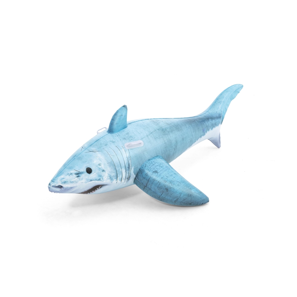 Pripučiamas čiužinys Shark 183 x 102 cm Bestway 41405-Žaislai, Lauko žaislai, Pripučiami ratai, žaislai, čiužiniai-e-vaikas