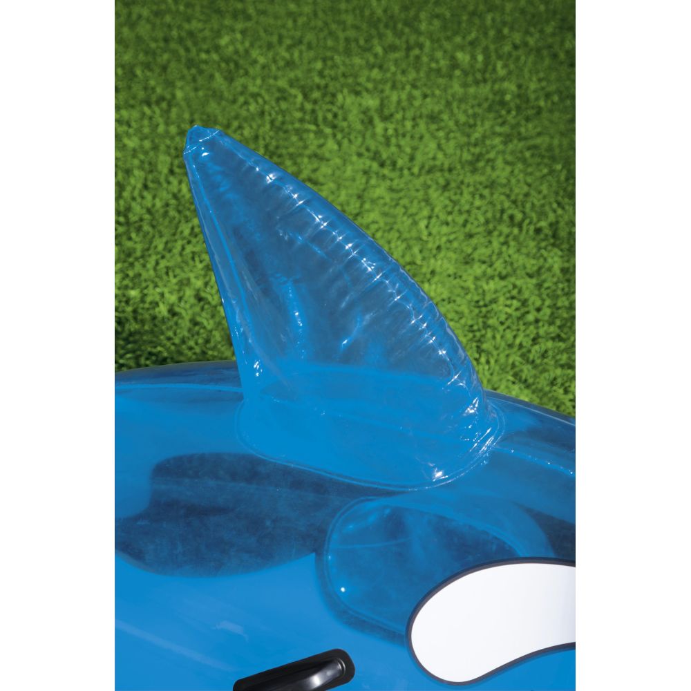Bestway 41037 Delfin do pływania z uchwytami Transparentny 1.57m x 94cm