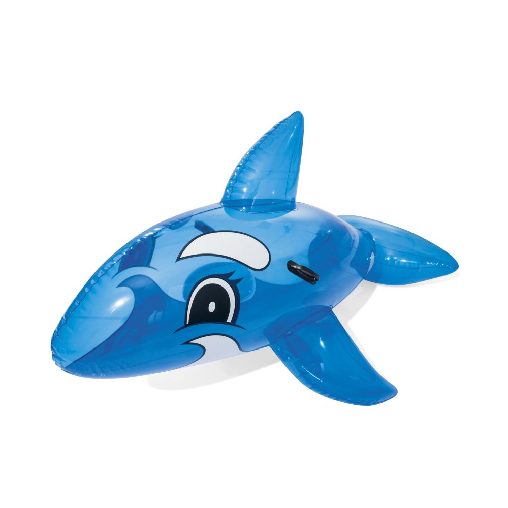 Bestway 41037 Delfin do pływania z uchwytami Transparentny 1.57m x 94cm