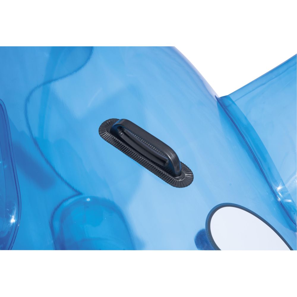 Bestway 41037 Delfin do pływania z uchwytami Transparentny 1.57m x 94cm