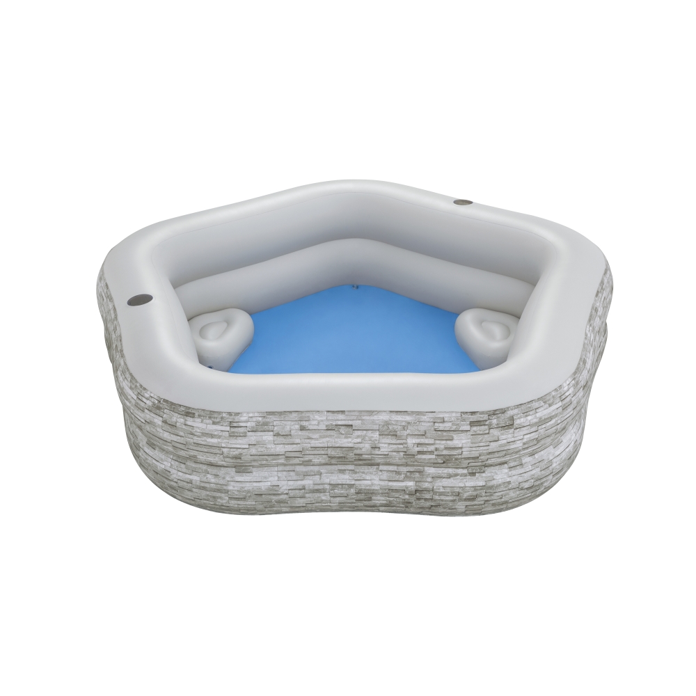 Pripučiamas sodo baseinas 213x 206x 53 cm Bestway 54423-Žaislai, Lauko žaislai, Baseinai, Pripučiami baseinai-e-vaikas