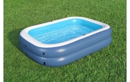 Pripučiamas baseinas BESTWAY 254x178x140cm UV apsauga + kilnojamas stogelis