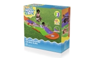 Ślizg wodny SplashCoaster dla 2 dzieci 3+ BESTWAY Tor 488cm + Spryskiwacze + Rampa