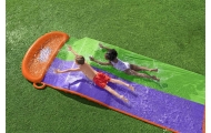 Ślizg wodny SplashCoaster dla 2 dzieci 3+ BESTWAY Tor 488cm + Spryskiwacze + Rampa