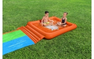 "Bestway" 52633 Dviguba H2OGO! Super Splash čiuožykla su 5,31 m ilgio baseinu