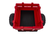 Traktor BLAST Z Przyczepką Czerwony