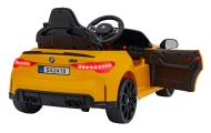 Elektromobilis BMW M4, Yellow-Elektromobiliai vaikams, Mašinos-e-vaikas