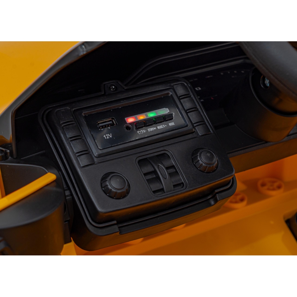 Elektromobilis BMW M4, Yellow-Elektromobiliai vaikams, Mašinos-e-vaikas