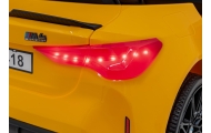 Pojazd BMW M4 Żółty