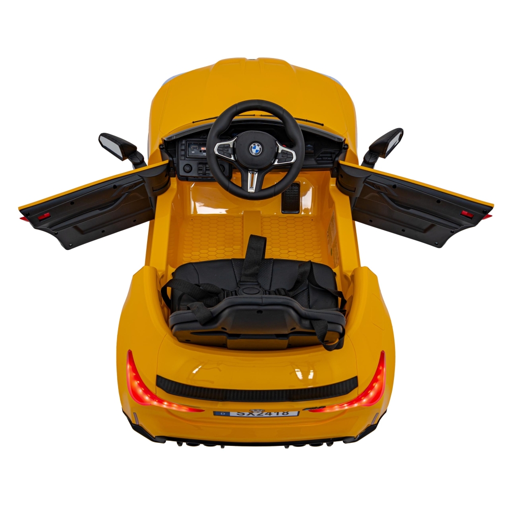 Elektromobilis BMW M4, Yellow-Elektromobiliai vaikams, Mašinos-e-vaikas
