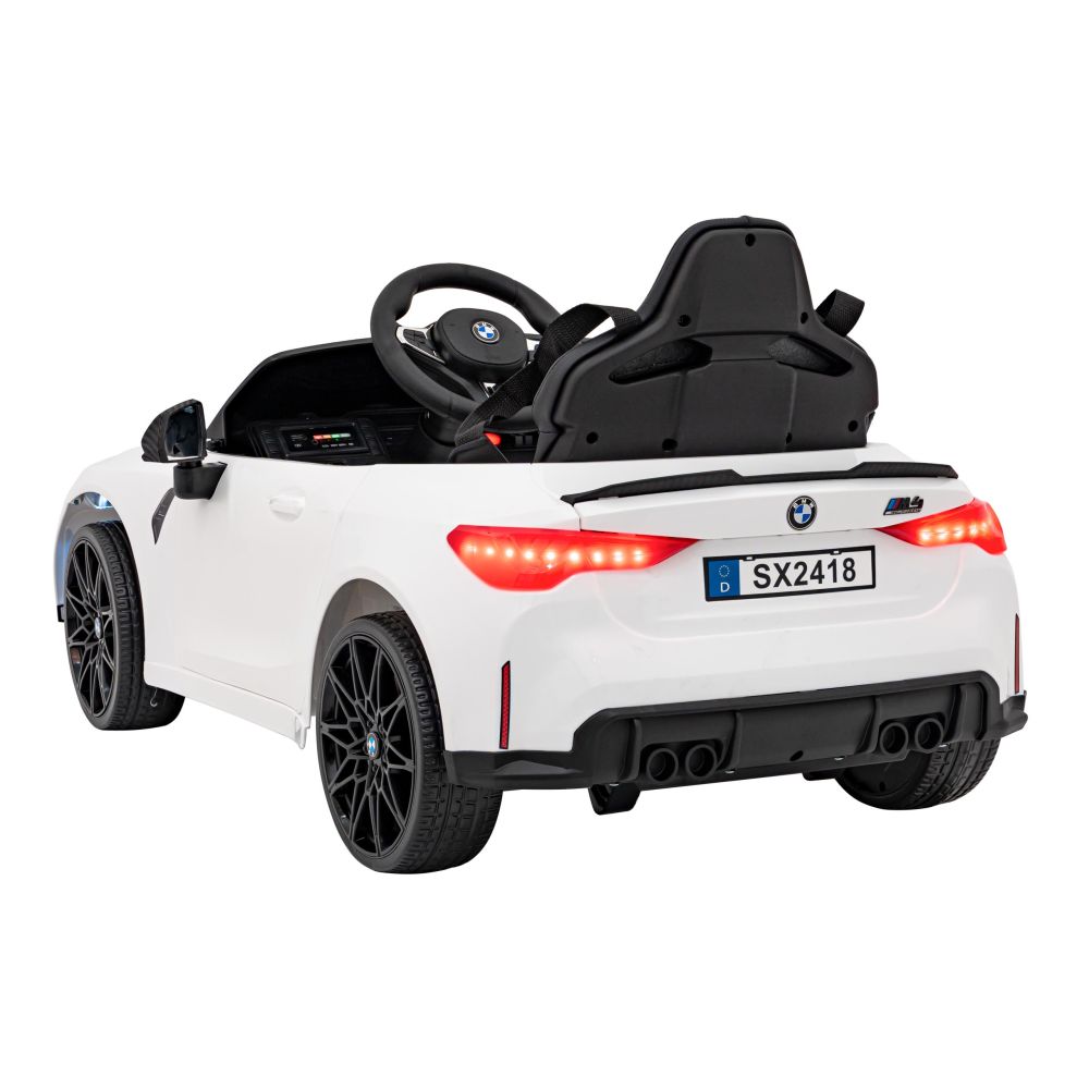 Elektromobilis BMW M4, White