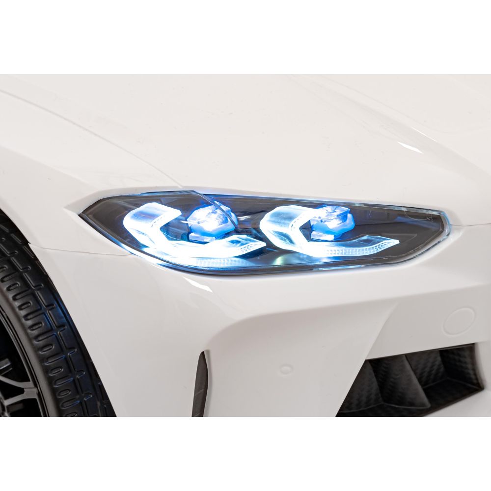 Elektromobilis BMW M4, White