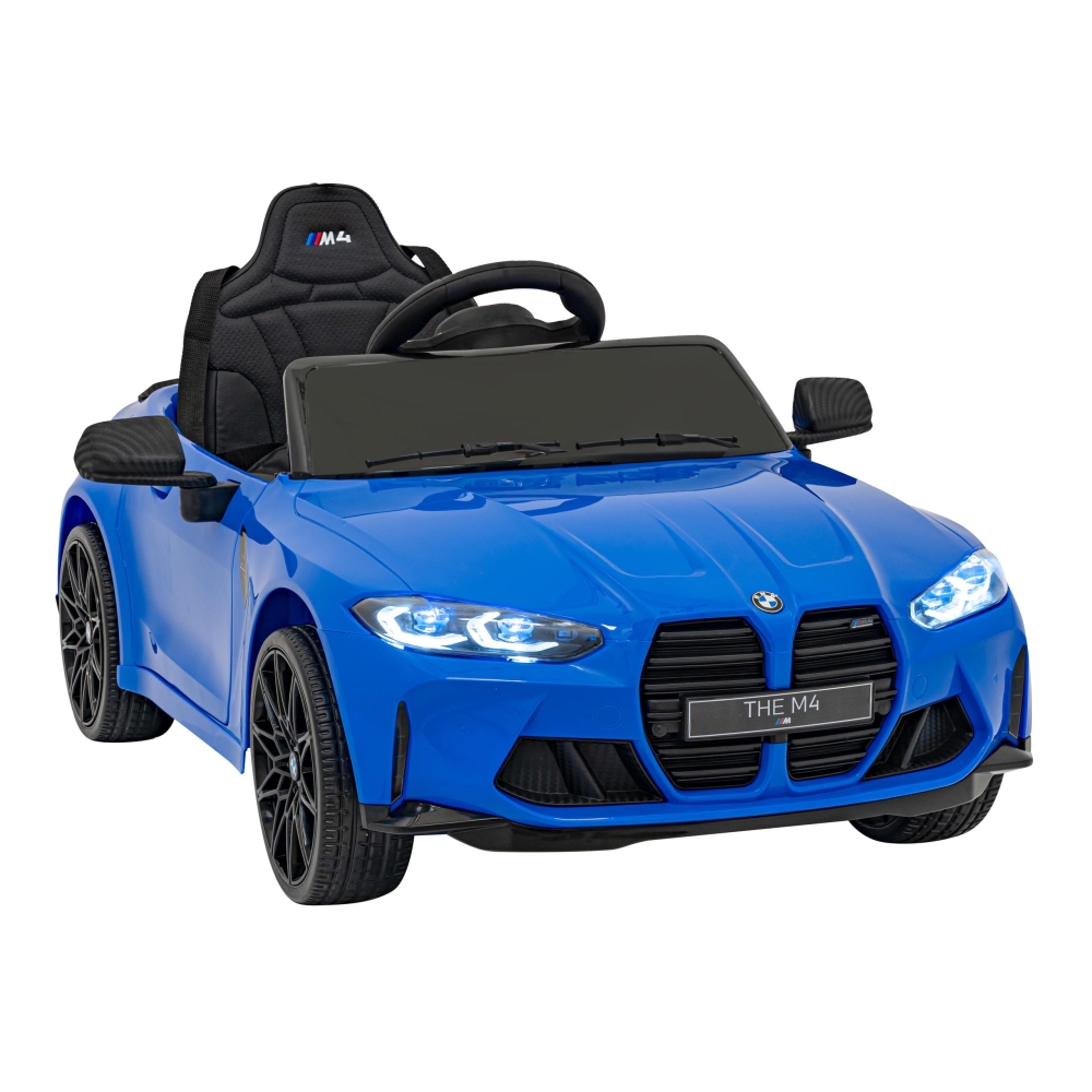 Elektromobilis BMW M4, Blue-Elektromobiliai vaikams, Mašinos-e-vaikas