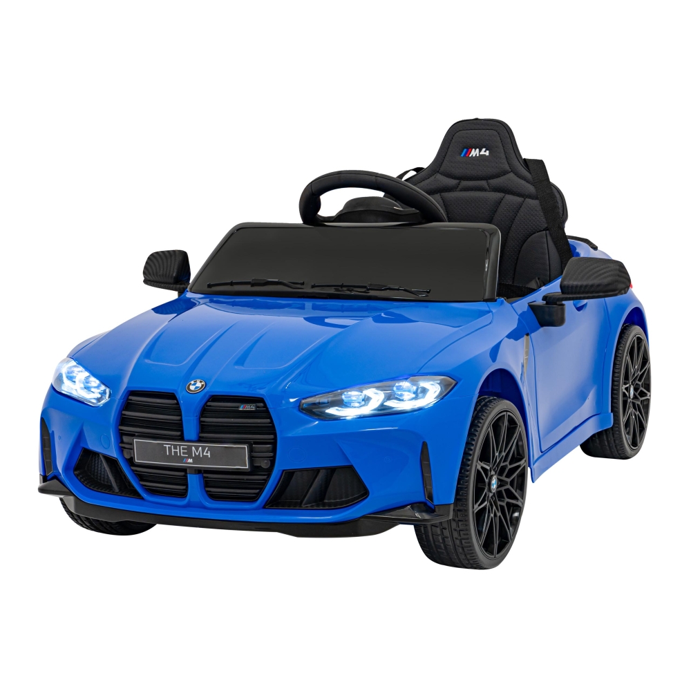 Elektromobilis BMW M4, Blue-Elektromobiliai vaikams, Mašinos-e-vaikas