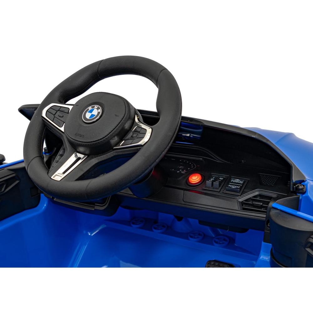 Elektromobilis BMW M4, Blue-Elektromobiliai vaikams, Mašinos-e-vaikas