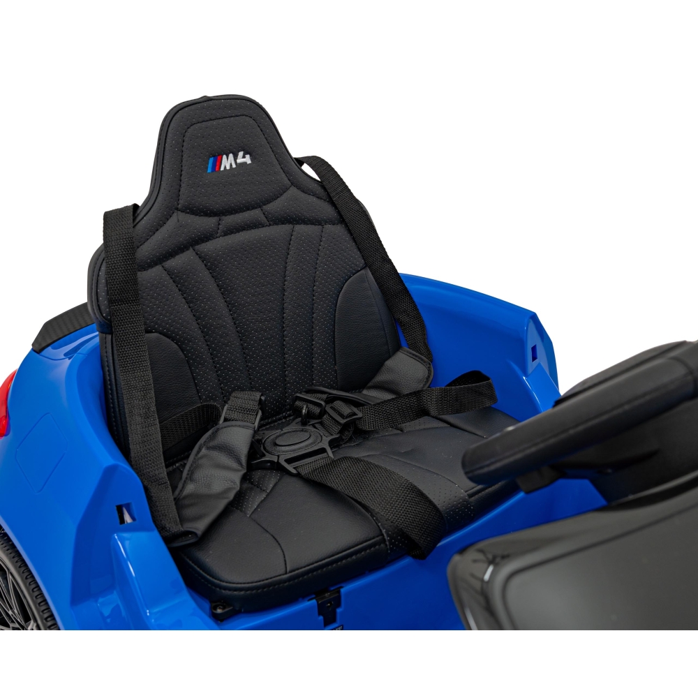 Elektromobilis BMW M4, Blue-Elektromobiliai vaikams, Mašinos-e-vaikas