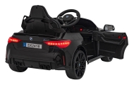 Transporto priemonė, automobilis BMW M4, juodos spalvos-Elektromobiliai vaikams, Mašinos-e-vaikas