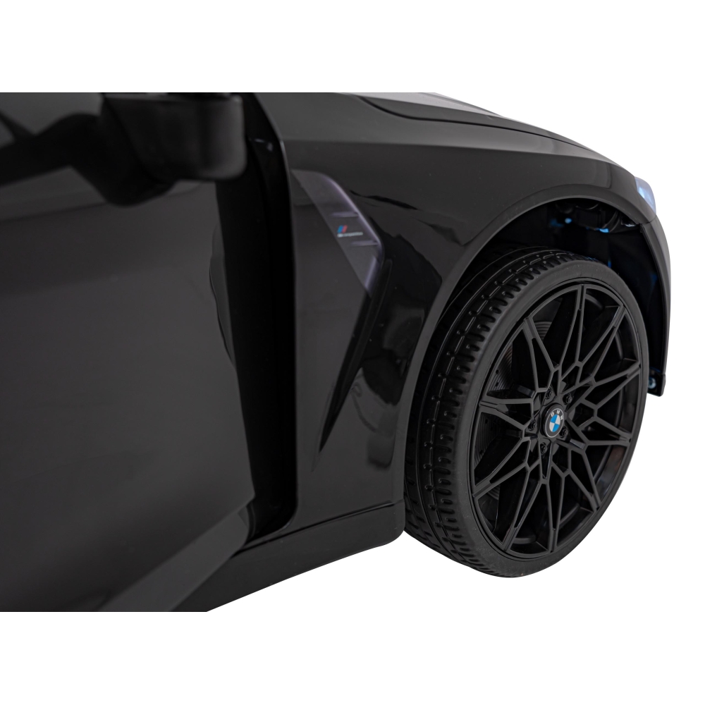 Transporto priemonė, automobilis BMW M4, juodos spalvos-Elektromobiliai vaikams, Mašinos-e-vaikas