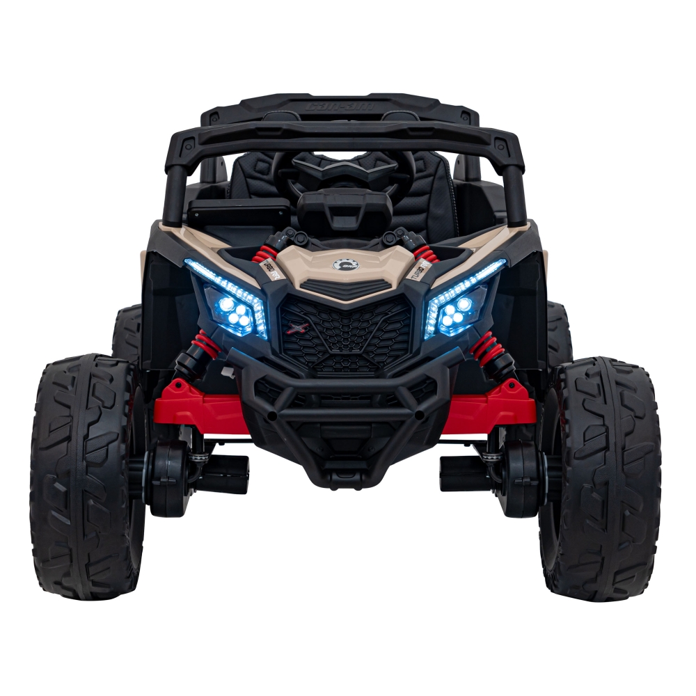 Elektrinis Buggy ATV CAN-AM Maverick, Black-Elektromobiliai vaikams, Keturračiai ir bagiai-e-vaikas