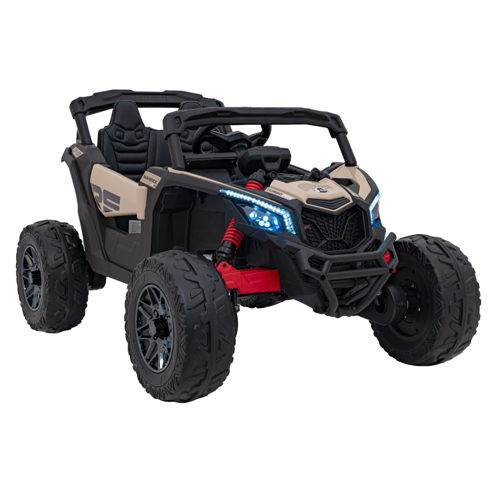 Elektrinis Buggy ATV CAN-AM Maverick, Black-Elektromobiliai vaikams, Keturračiai ir bagiai-e-vaikas