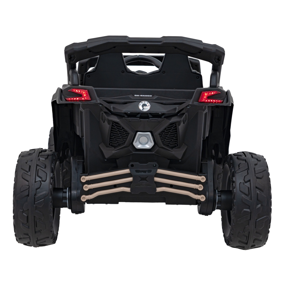Elektrinis Buggy ATV CAN-AM Maverick, Black-Elektromobiliai vaikams, Keturračiai ir bagiai-e-vaikas