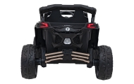 Elektrinis Buggy ATV CAN-AM Maverick, Black-Elektromobiliai vaikams, Keturračiai ir bagiai-e-vaikas