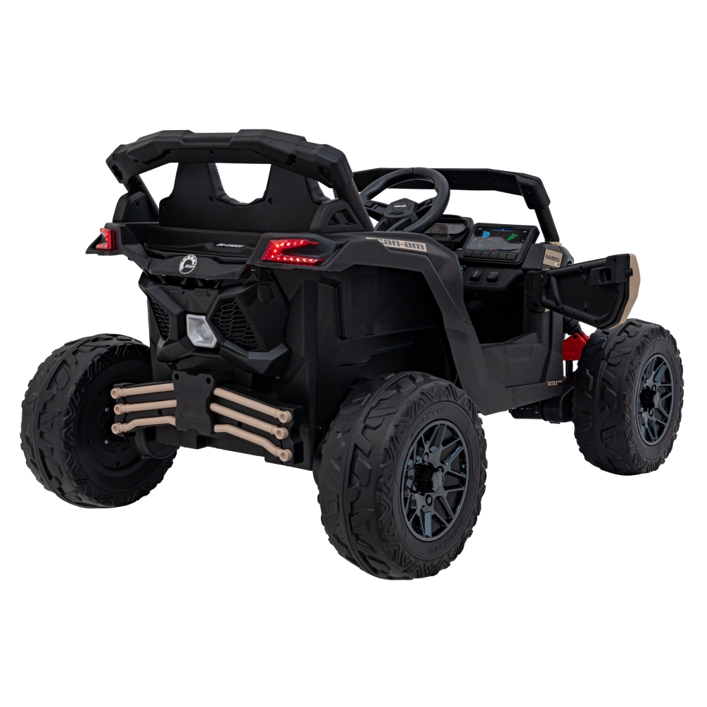 Elektrinis Buggy ATV CAN-AM Maverick, Black-Elektromobiliai vaikams, Keturračiai ir bagiai-e-vaikas
