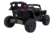 Elektrinis Buggy ATV CAN-AM Maverick, Black-Elektromobiliai vaikams, Keturračiai ir bagiai-e-vaikas