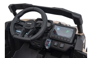 Elektrinis Buggy ATV CAN-AM Maverick, Black-Elektromobiliai vaikams, Keturračiai ir bagiai-e-vaikas